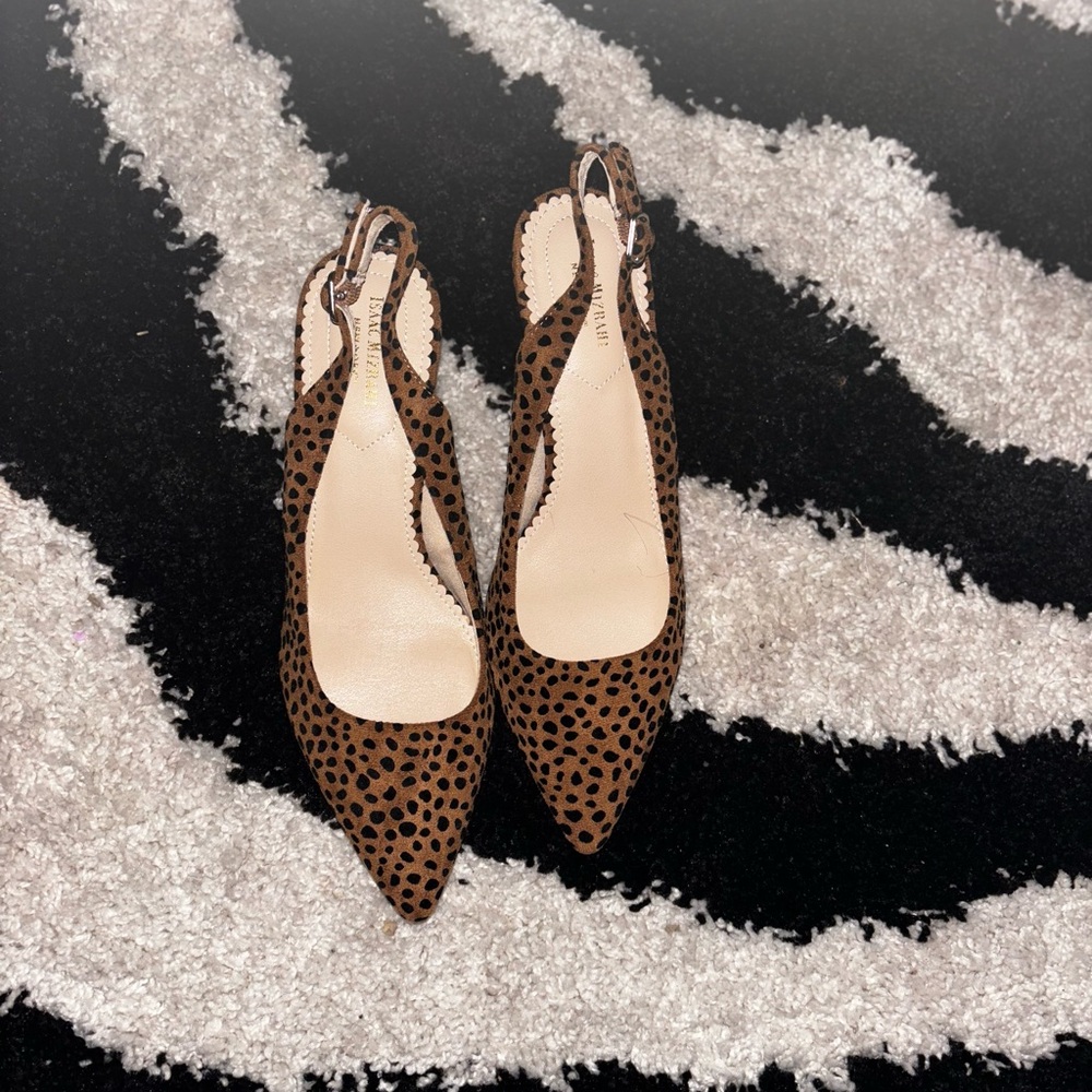 Cheetah Print Kitten Heels